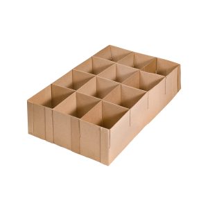 Rejillas de cartón corrugado personalizadas para separación de productos en fabrica de cajas corrugadas san pedro