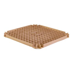 Rejillas de cartón corrugado personalizadas para separación de productos en fabrica de cajas corrugadas san pedro